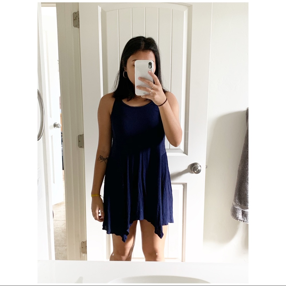 Hollister lace accented dress